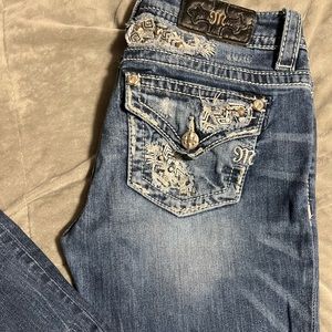 Miss Me Jeans Size 27x34 Boot Cut
